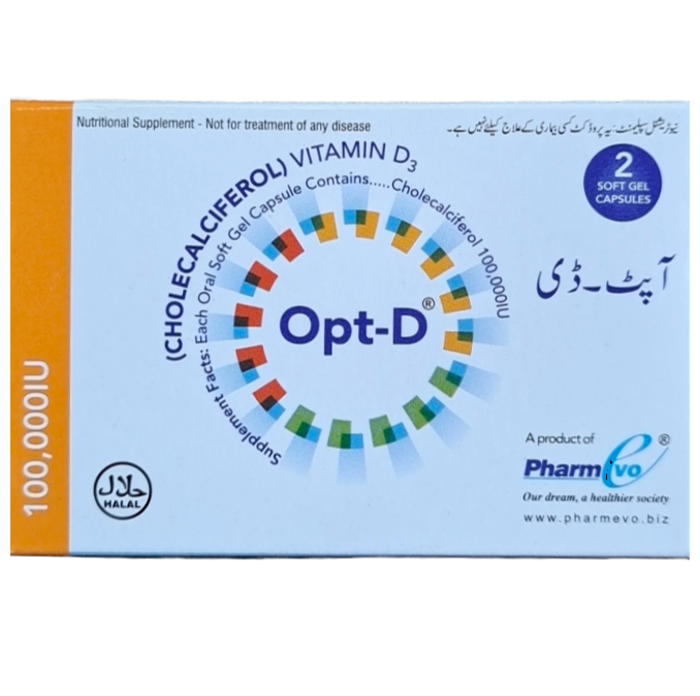 Opt D 100000Iu Capsules (2s)