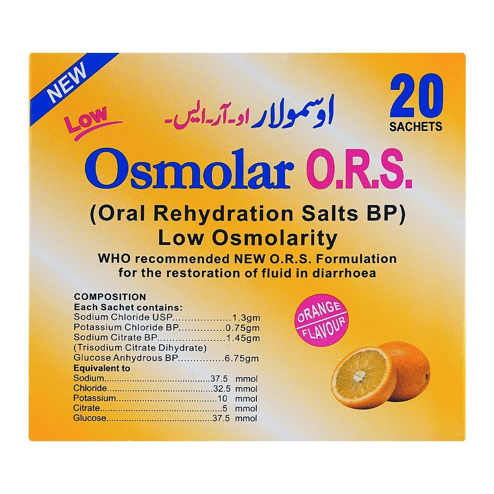 Osmolar Oral Rehydration Solution (20s)