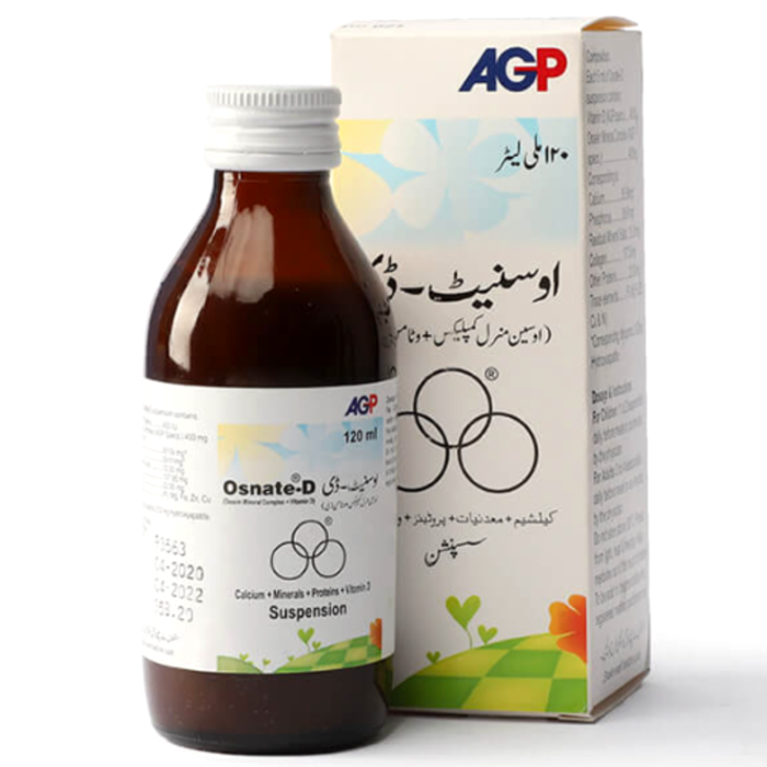 Osnate D 120ml Syrup