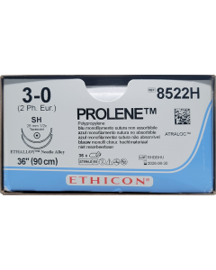 Prolene 3 0 25mm Rb 8522h