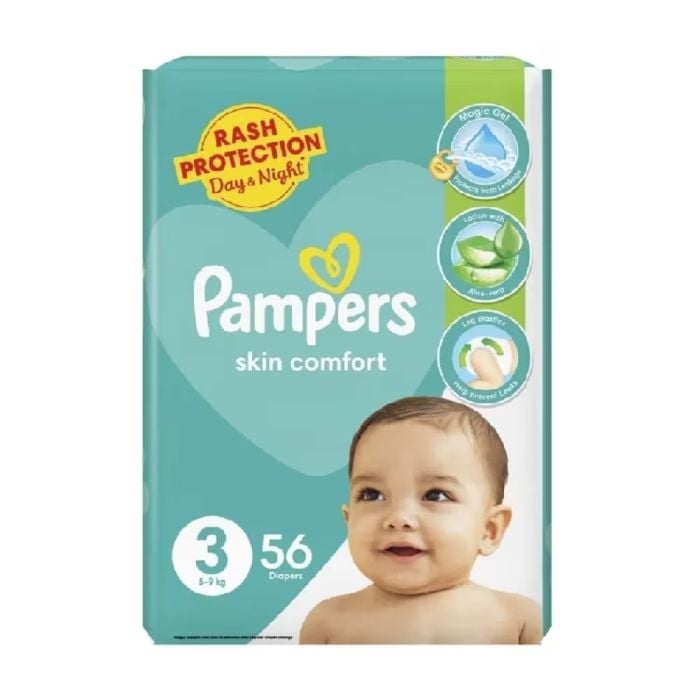 Pampers 3 Skin Comfort 56 Diapers