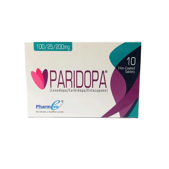 Paridopa 100mg 25mg 200mg Tablets