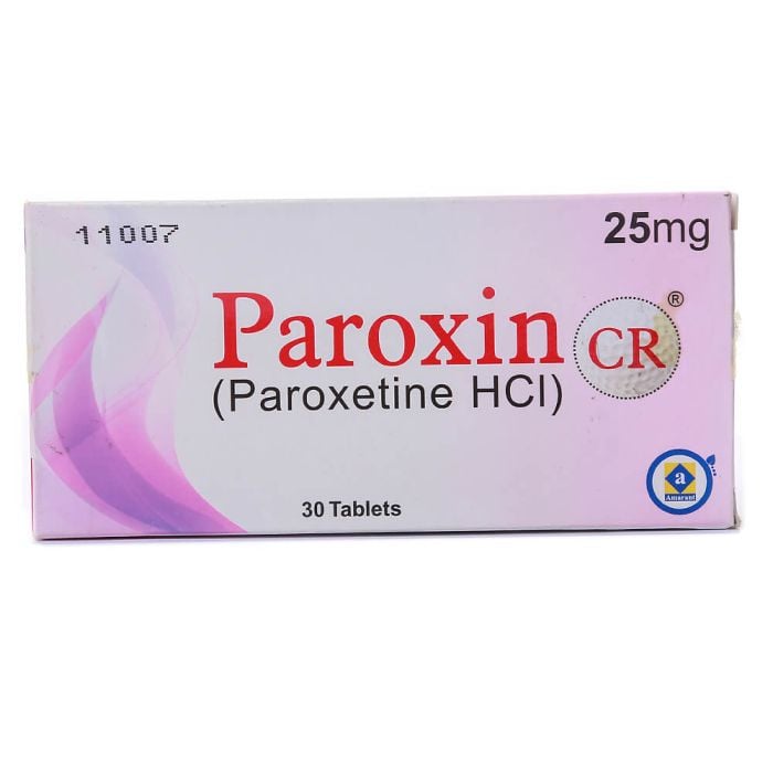 Paroxin Cr 25mg Tablets