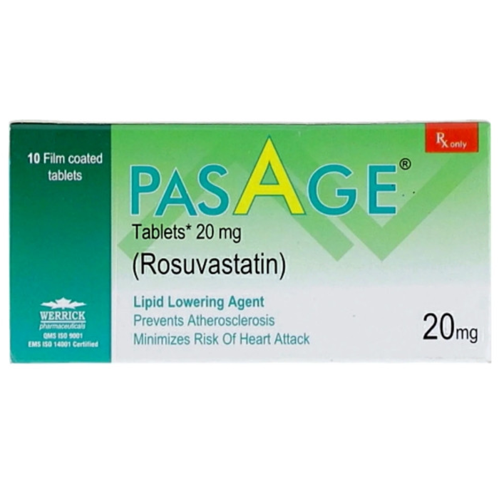 Pasage 20mg Tablets (10s)