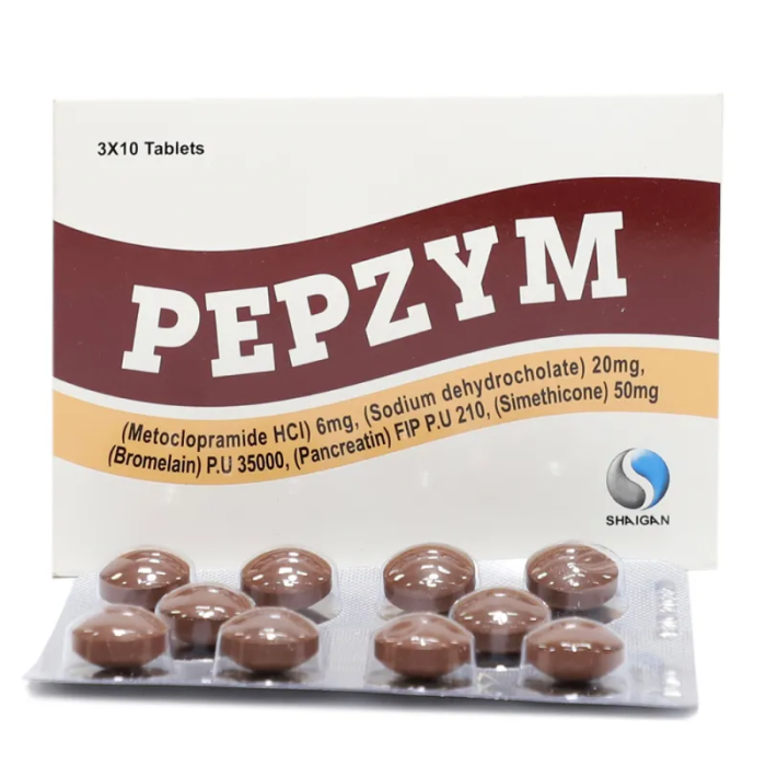 Pepzym Tablets