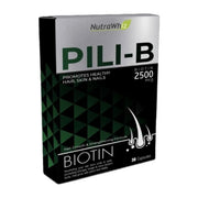 Pili B Biotin 2500mcg Cap 30s