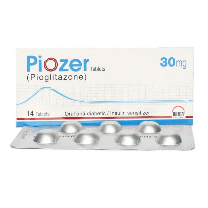 Piozer 30mg Tablets (14s)