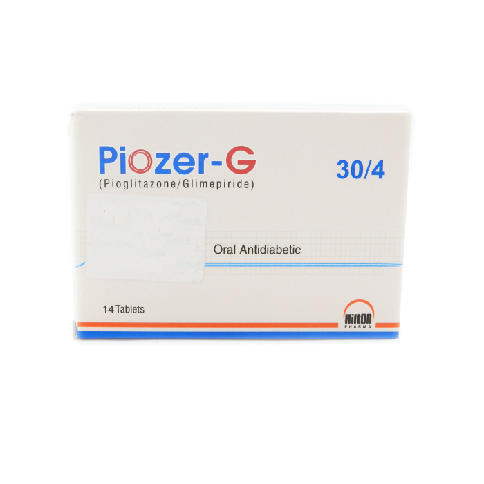 Piozer G 30 4mg Tablets