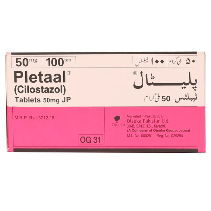 Pletaal 50mg Tablets
