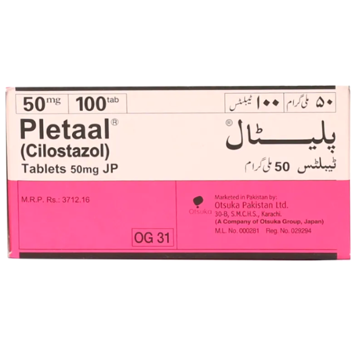 Pletaal 50mg Tablets (100s)