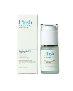 Plush Natural Face Serum 30ml Niacinamide Zinc