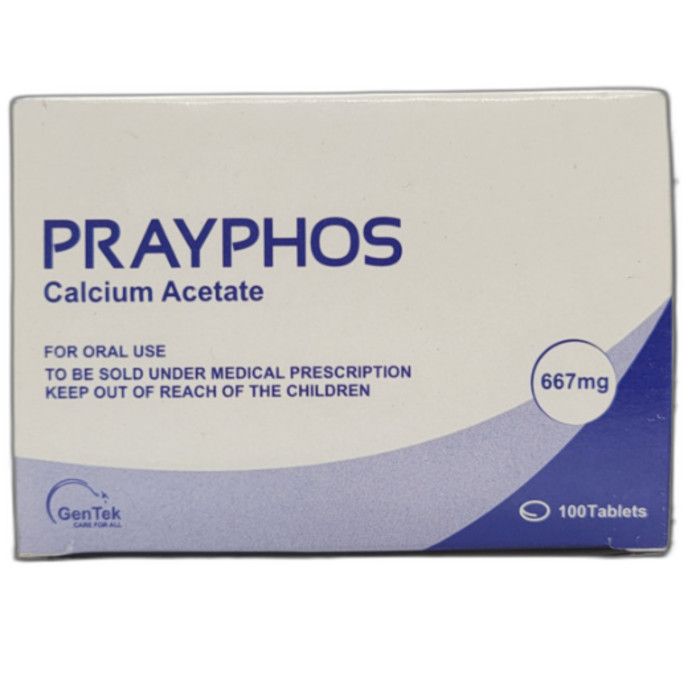 Prayphos 667mg Tablets (100s)