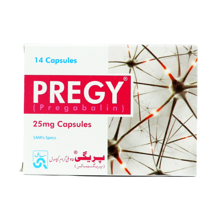 Pregy 25mg Capsules