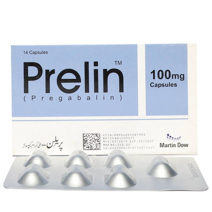 Prelin 100mg Tablets (14s)