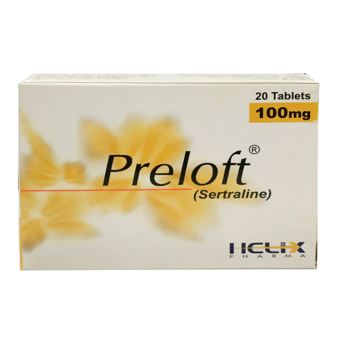Preloft 100mg Tablets (20s)