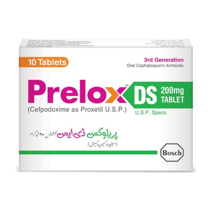 Prelox Ds 200mg Tablets