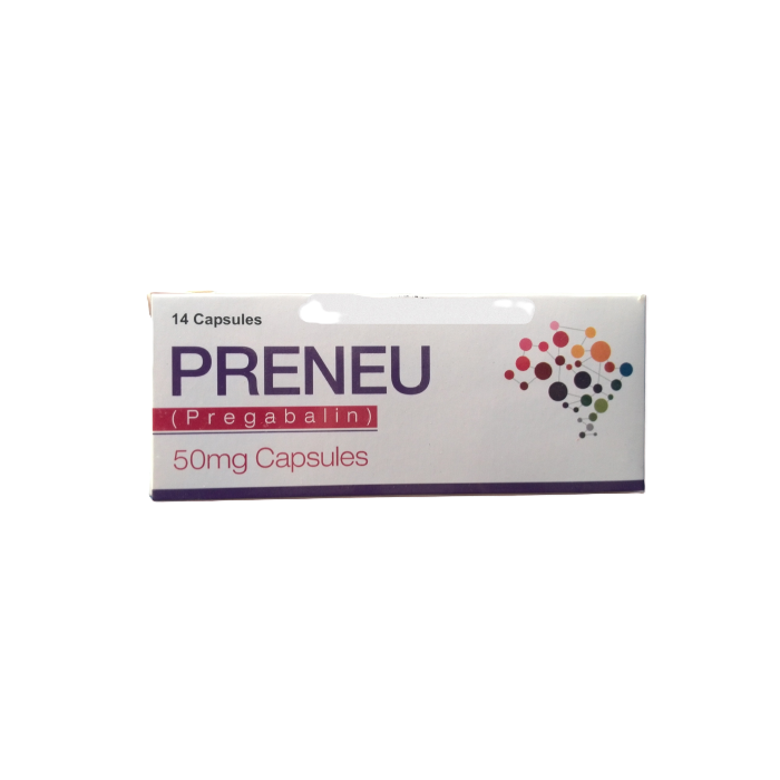 Preneu 50mg Capsules 14s