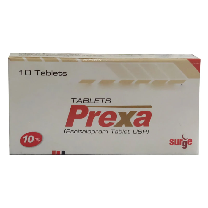 Prexa 10mg Tablets
