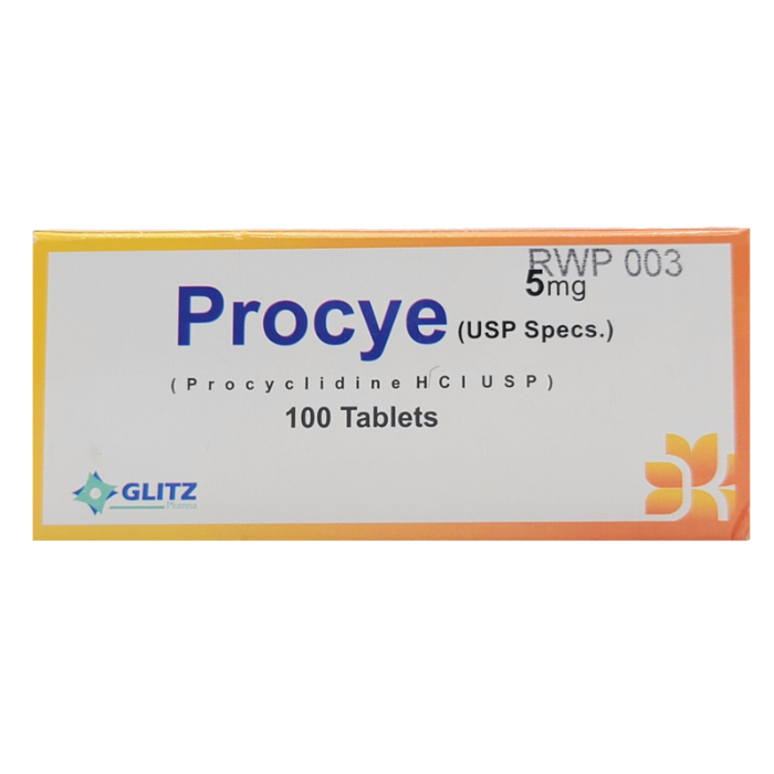 Procye 5mg Tablets (100s)