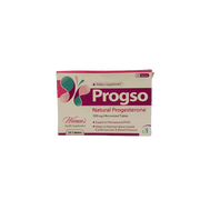 Progso Natural Progesterone Tablets 20s