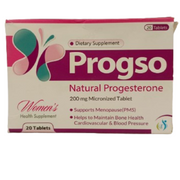 Progso Natural Progesterone Tablets (20s)