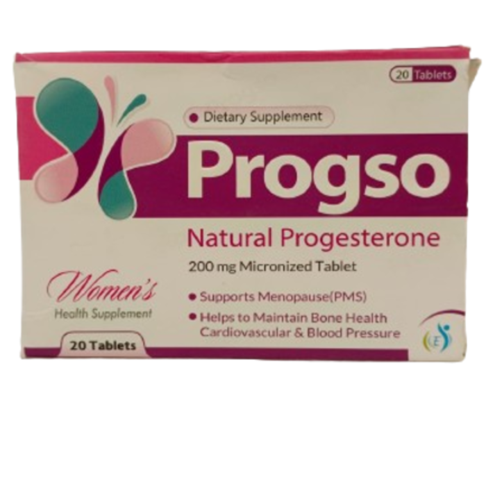 Progso Natural Progesterone Tablets (20s)