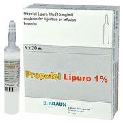 Propofol 1% 20ml Injection