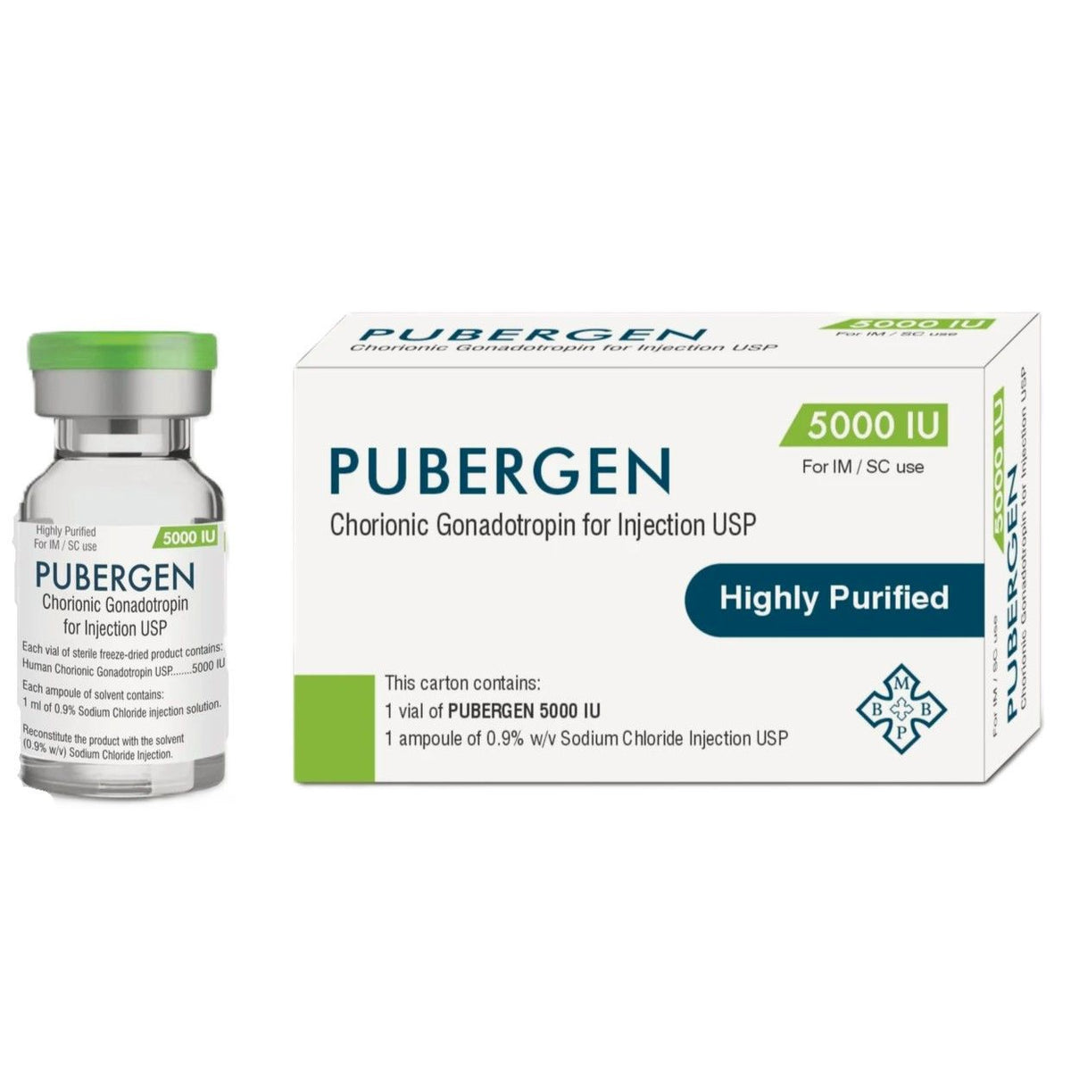 Pubergen 5000Iu Injection