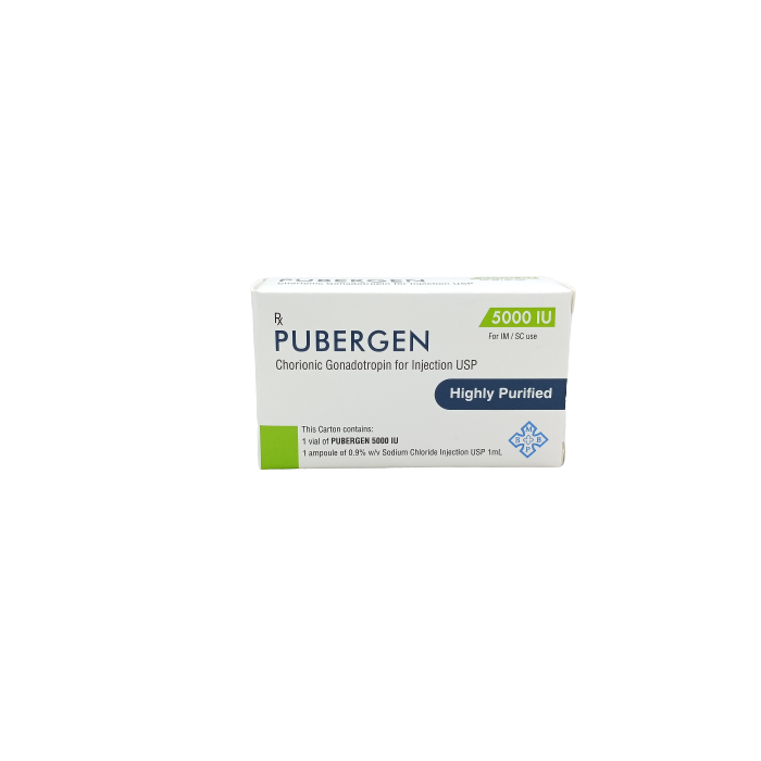 Pubergen 5000iu Im Sc Inj
