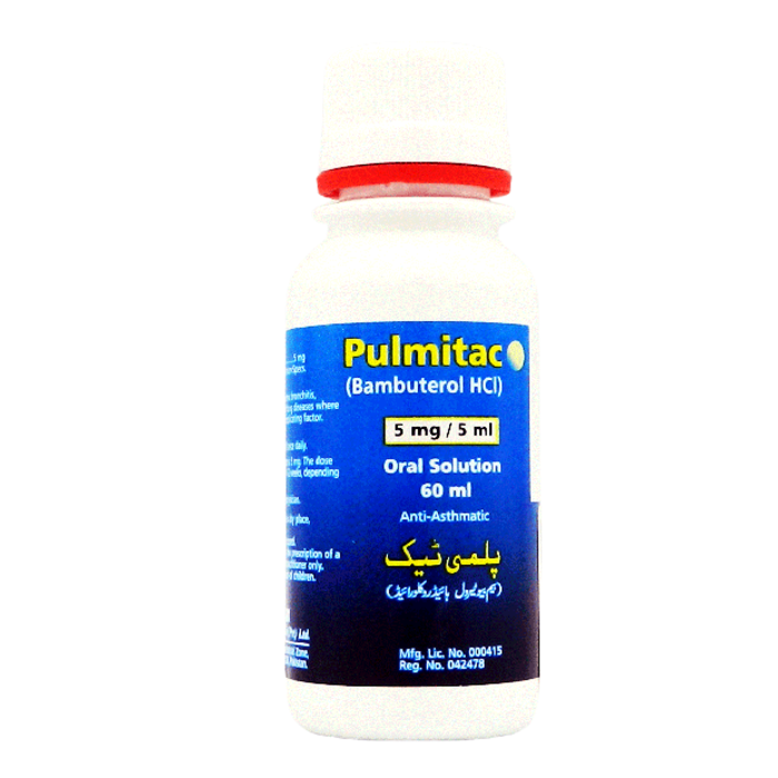 Pulmitac 60ml Syrup