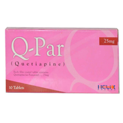 Q Par 25mg Tablets