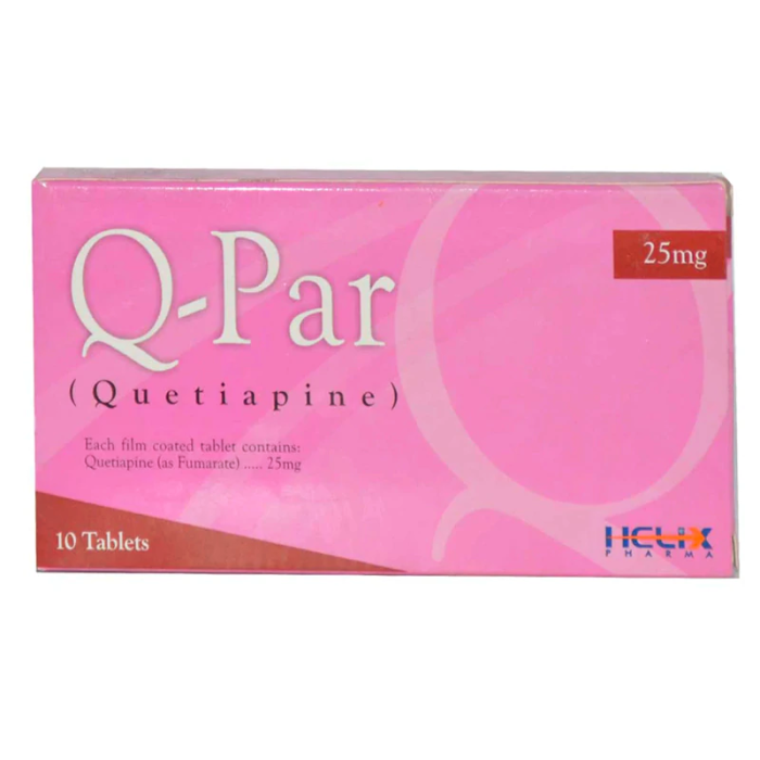 Q Par 25mg Tablets