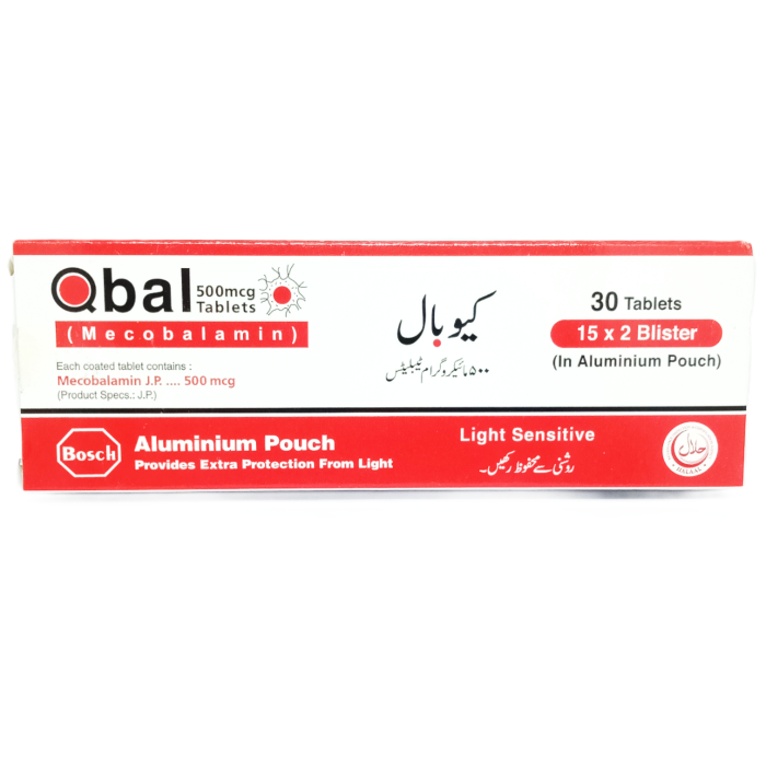 Qbal 500mcg Tablets