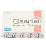 Qsartan 25mg Tablets
