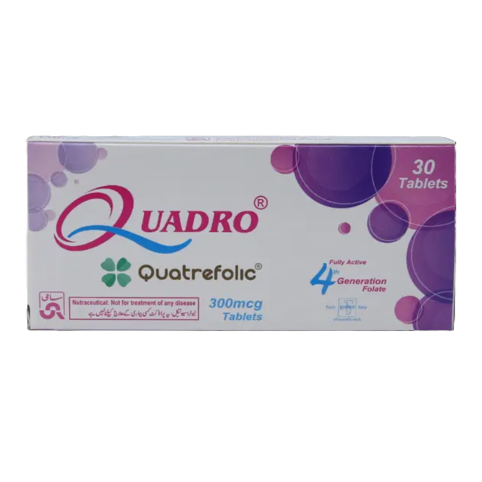 Quadro 300mcg tabs 30s