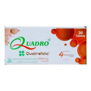Quadro 600mcg Tablets 30s