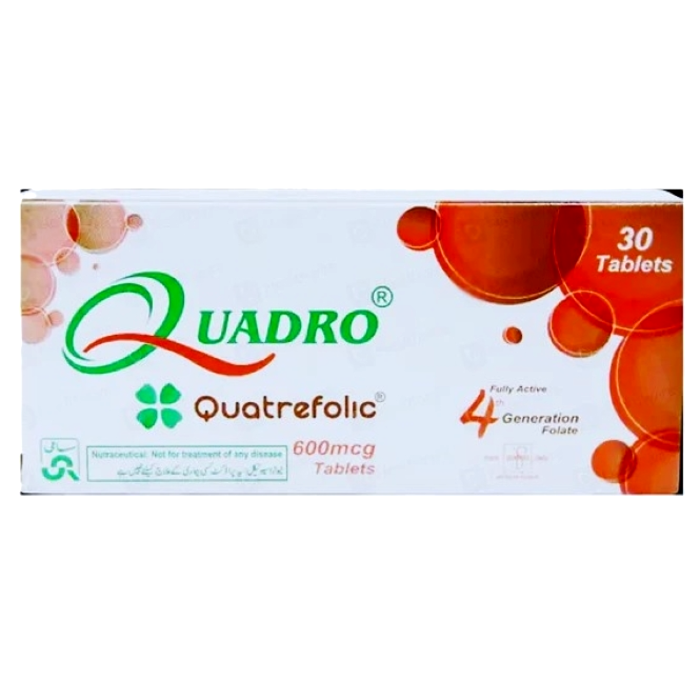 Quadro 600mcg Tablets (30s)