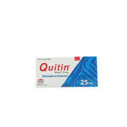 Quitin 25mg Tablets 30s