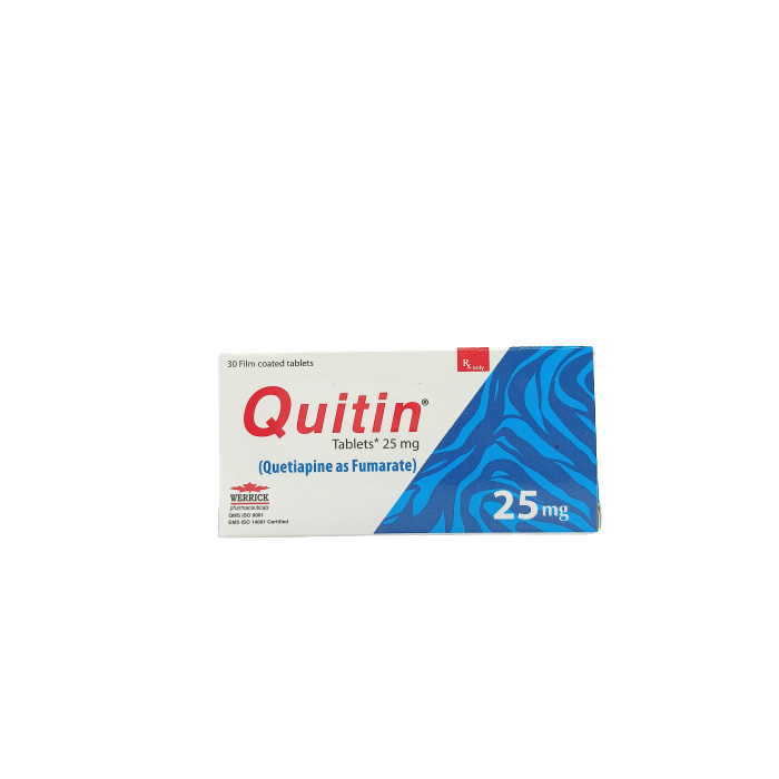 Quitin 25mg Tablets 30s