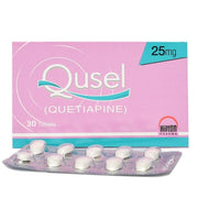 Qusel 25mg Tablets