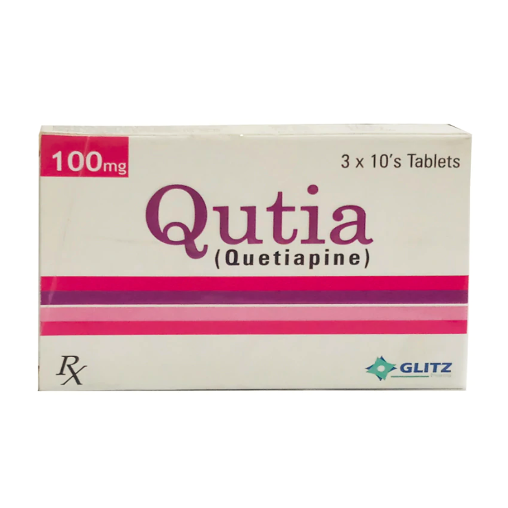 Qutia 100mg Tablets (30s)