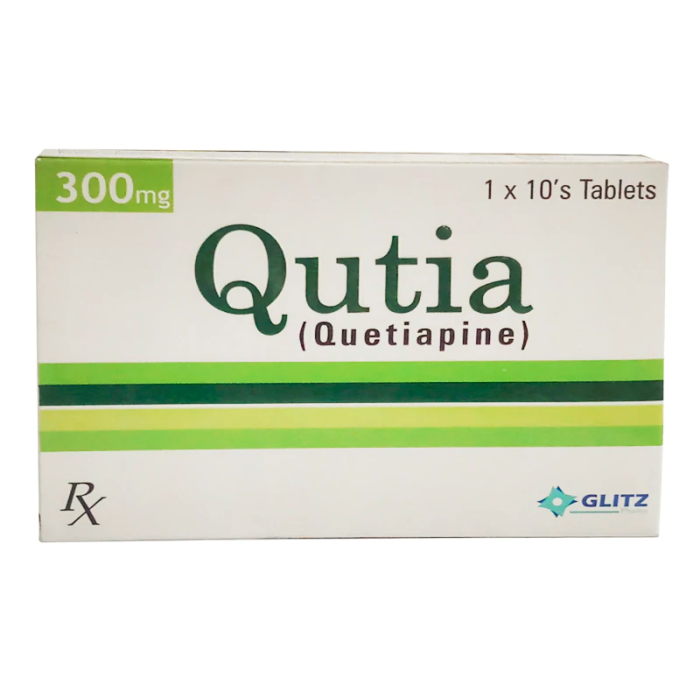 Qutia 300mg Tablets 10s