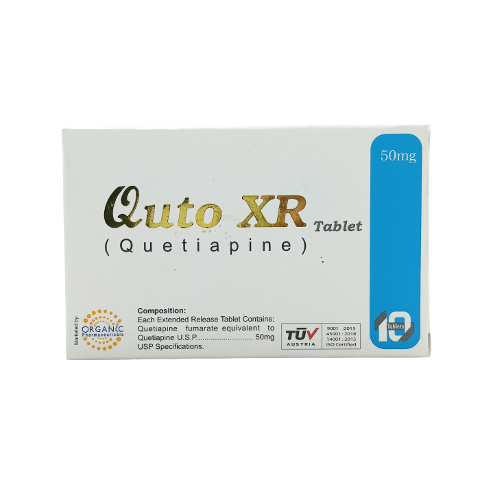 Quto Xr 50mg Tablets