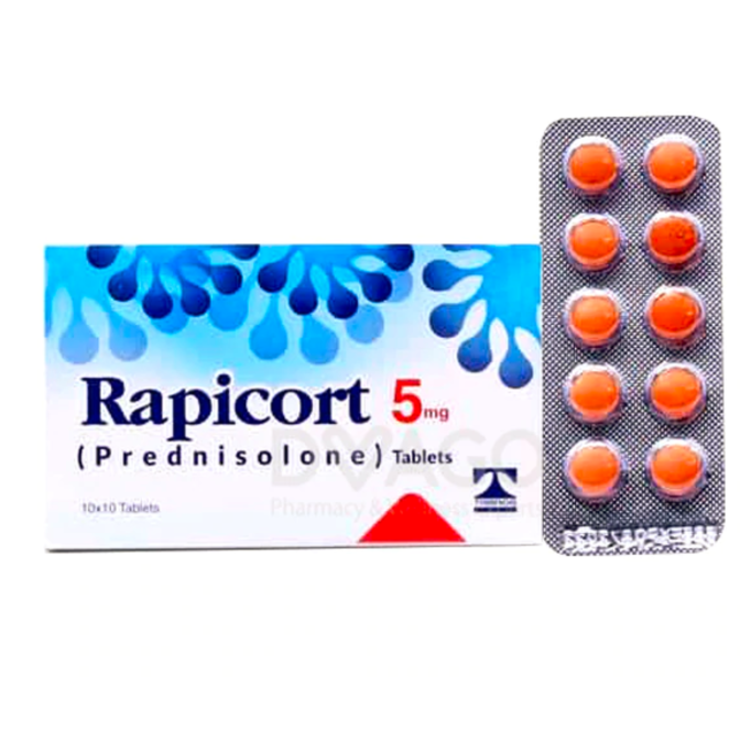 Rapicort 5mg Tablets (100s)