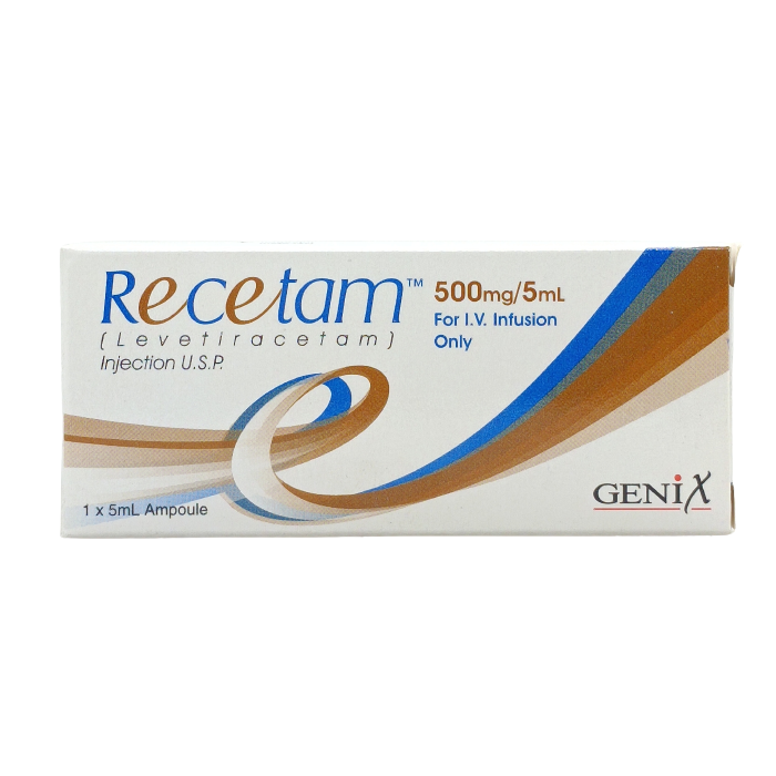 Recetam 500mg 5ml Inj