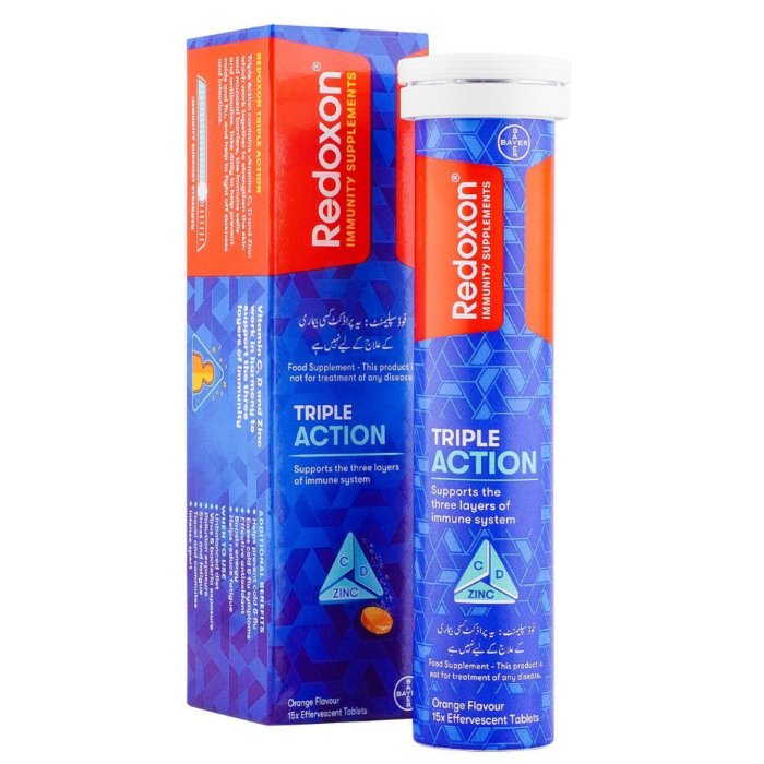 Redoxon Triple Action Effervescent Tablets (15s)