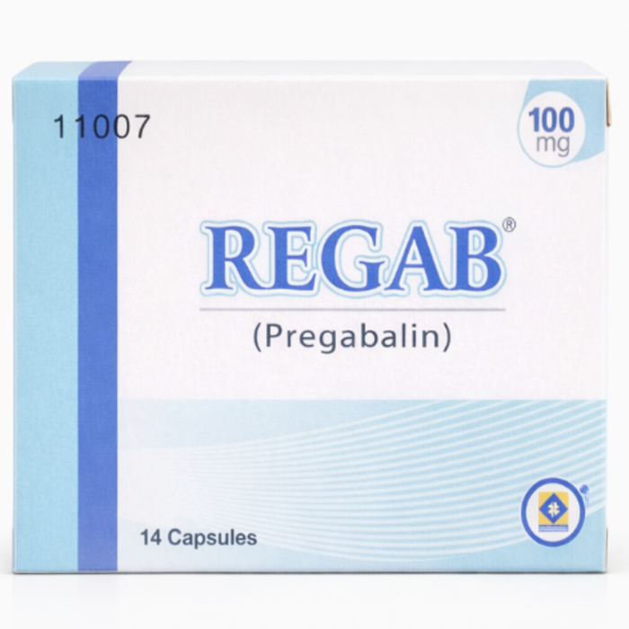 Regab 100mg Tablets (14s)