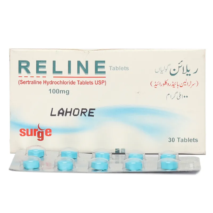 Reline 100mg Tablets