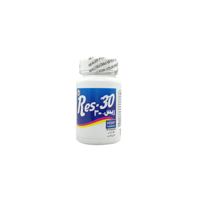 Res 30 Capsules Bottle