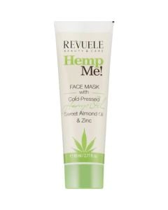 Revuele Hemp Me Face Mask With Sweet Almond Oil & Zinc 80ml
